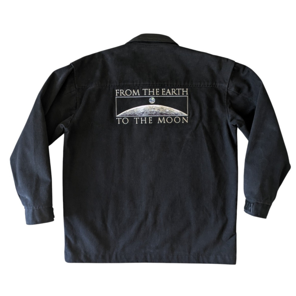 HBO From the Earth to the Moon Black Canvas Chore Coat Wrap Gift Visual Effects